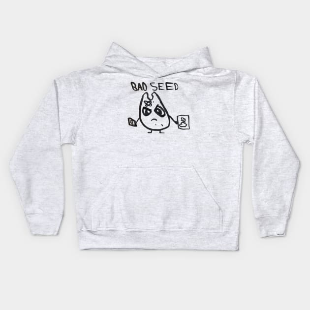 Bad Seed Kids Hoodie by WhitneyWooHoo